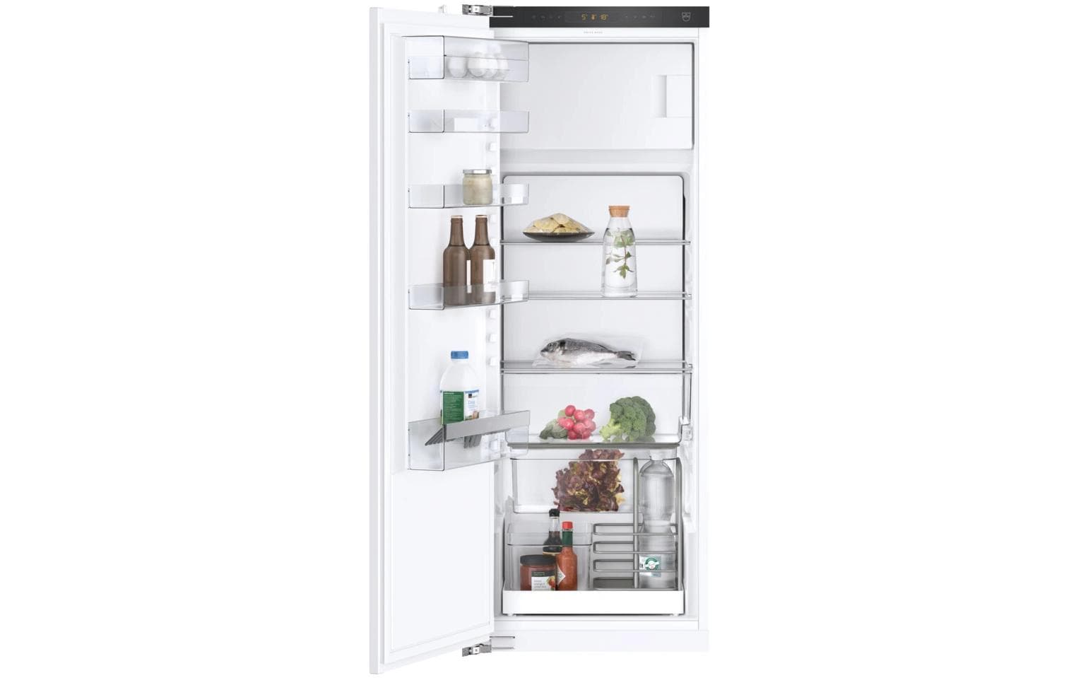 Einbaukühlschrank V2000 152FGI Links<br>Eintüriger Kühlschrank mit integriertem Gefrierfach