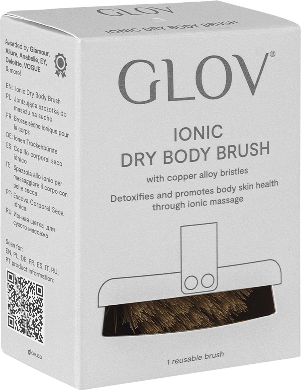 GLOV  Ionic Dry Body Brush