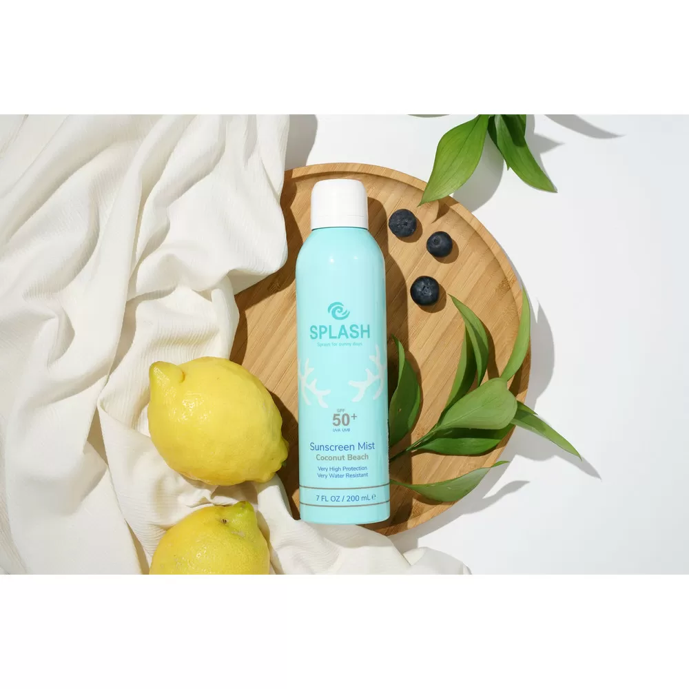 Splash Coconut Beach Sunscreen Mist SPF 50  - 200 ml.