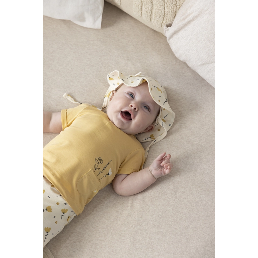 Feetje T-Shirt Bloom Ockergelb