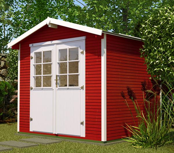 Weka Gartenhaus 218 Gr. 4, ca. B320/H253/T329