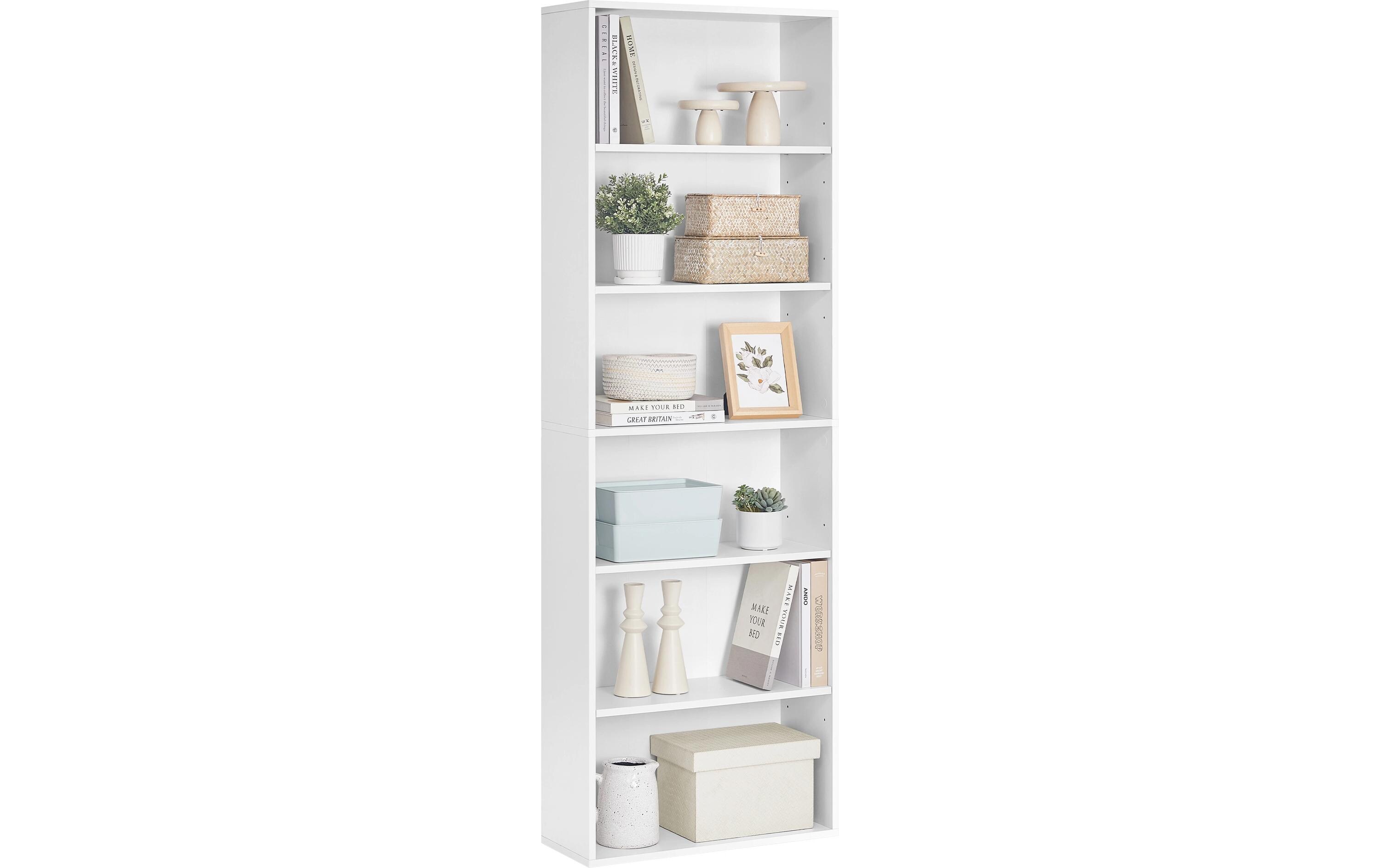 Bücherregal Weiss<br>Offenes Standregal
