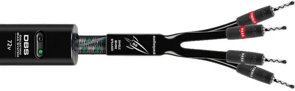 Audioquest Rocket 88 avec bananes 500 Series Silver (2x1,5 m) Câbles d'enceintes prémontés
