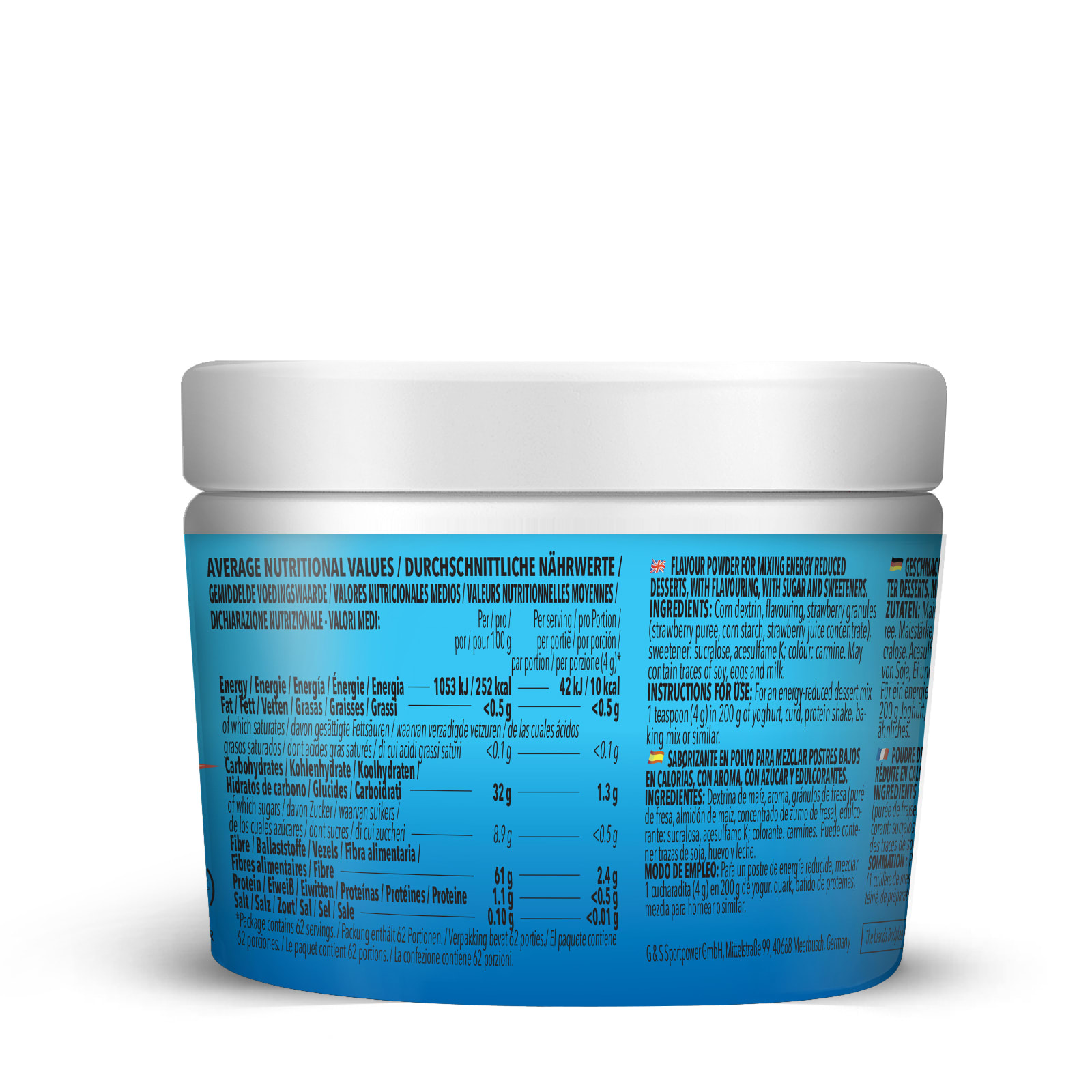 Flavour Flash - 250g - Chunky Strawberry