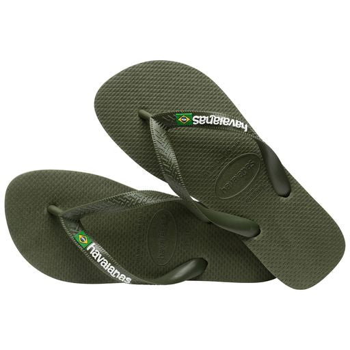 Havaianas  Brasil klip klapper - Moss/Moss