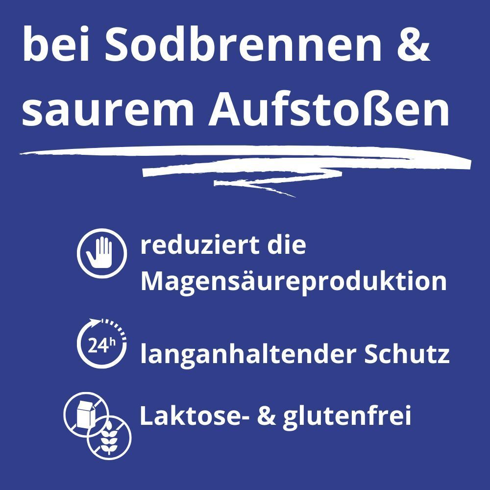 Pantoprazol TAD® 20 mg bei Sodbrennen