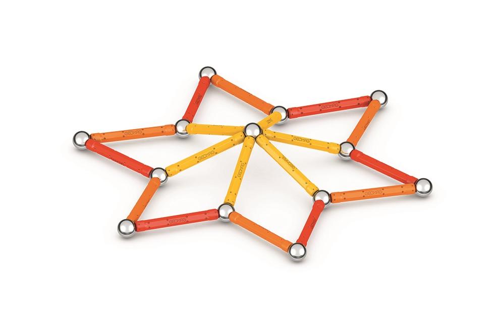Baukasten Classic Green Line 42 TeileMagnetisches Konstruktionsspielzeug für Kinder