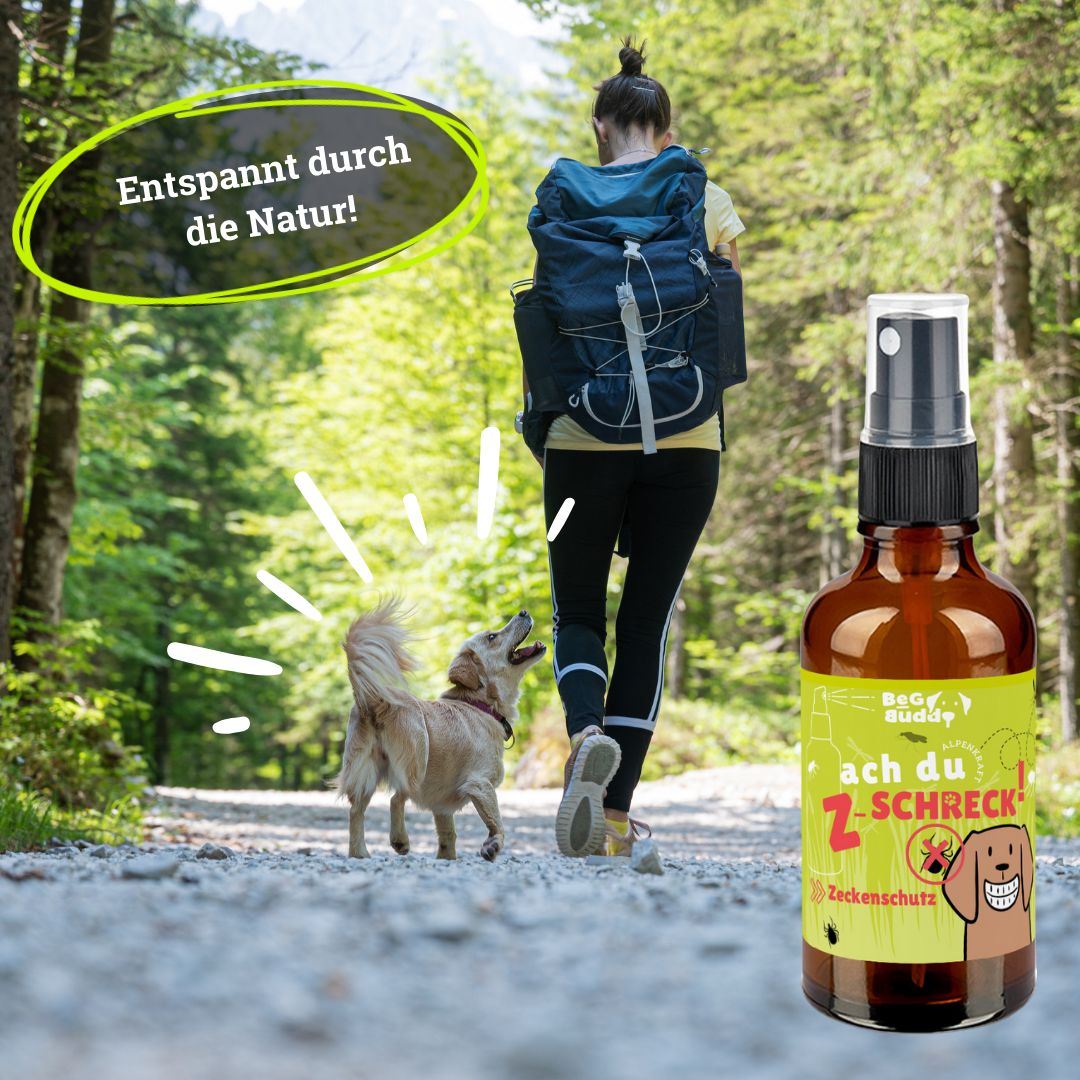 BeG Buddy Zeckenmittel für Hund & Katze auf pflanzlicher Basis - Zecken