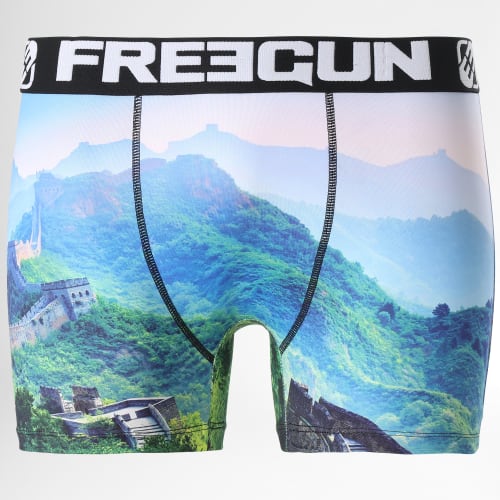 Boxer Muraille Bleu Clair