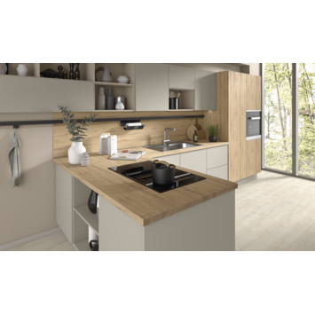Meubelpaneel naturel eiken ABS 240x60 cm 18 mm