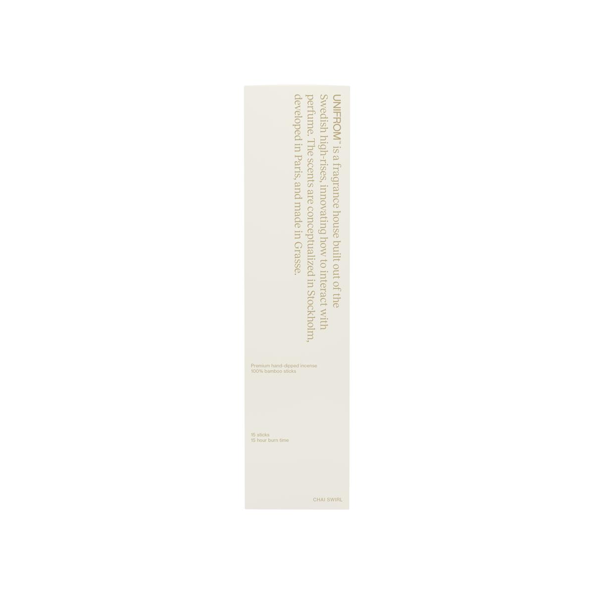 Chai Swirl Incense Sticks (15 st.)