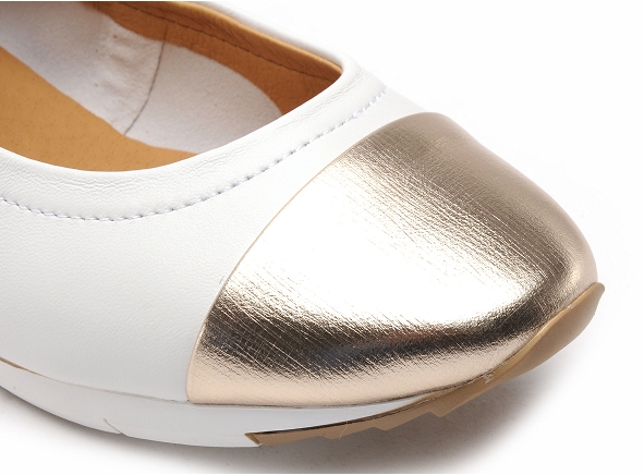 Fugitive ballerines femme vero blanc