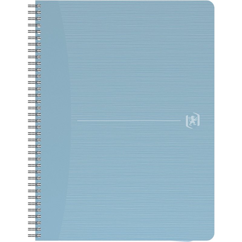 Cahier spirale Oxford My Rec'up recyclé A4 21 x 29,7 cm - 5 x 5 - 180 pages