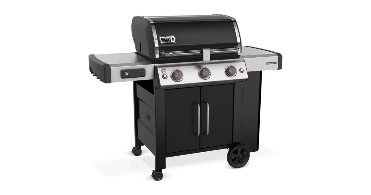 WeberGenesis II EX-315 GBS Smart gasbarbecue  (Zwart)