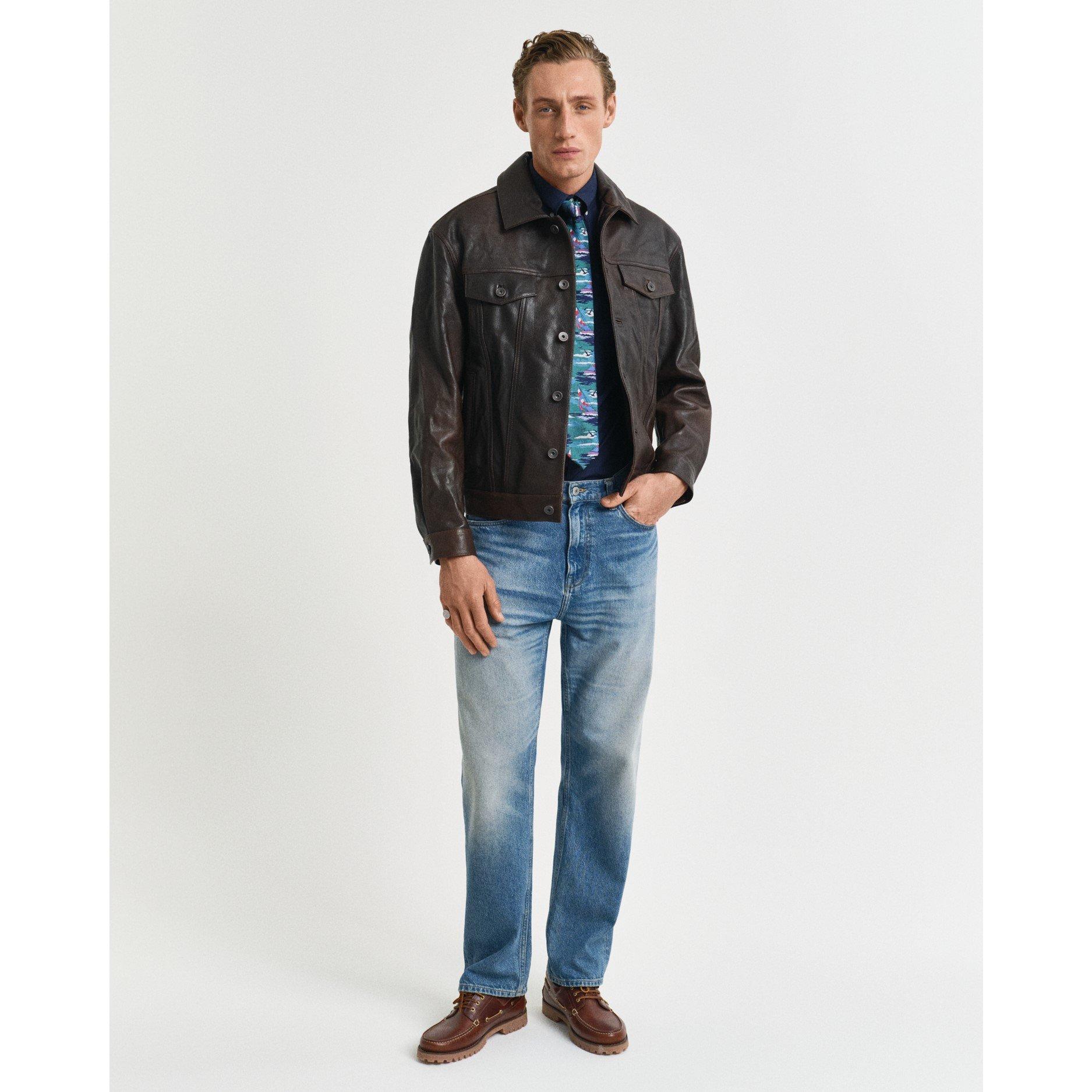 Gant Regular Fit Classic Poplin Short Sleeve Shirt