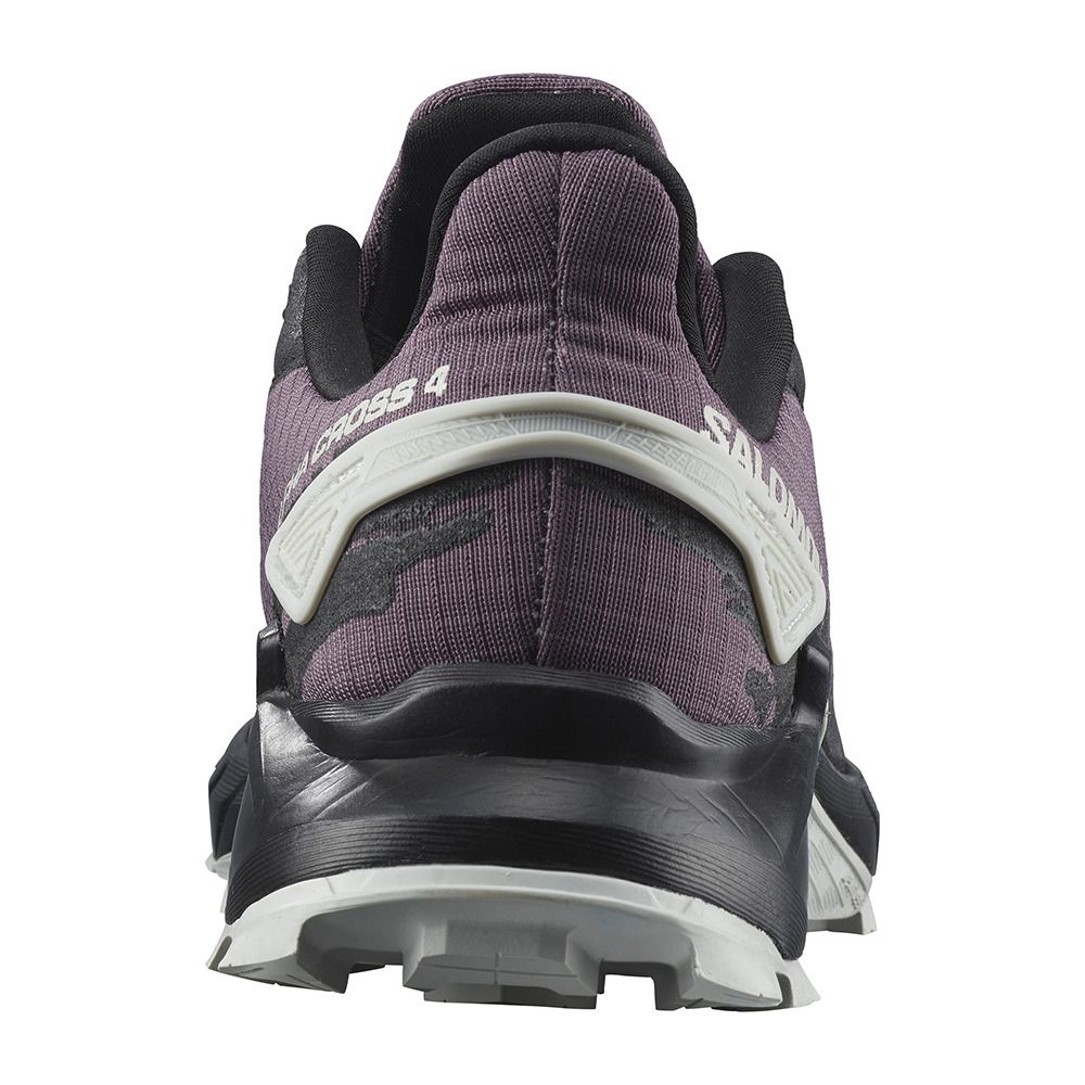 Salomon ALPHACROSS 4 - Chaussures trail Femme moonscape/black/lunar rock