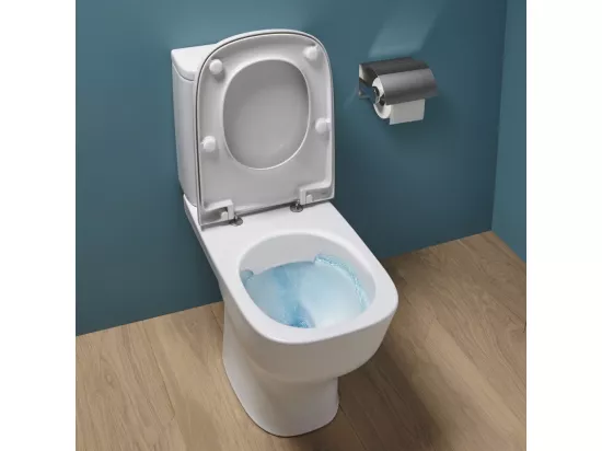 WC à poser sans bride JACOB DELAFON Struktura + abattant