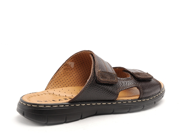 Orland mules et sabots homme 23026 marron