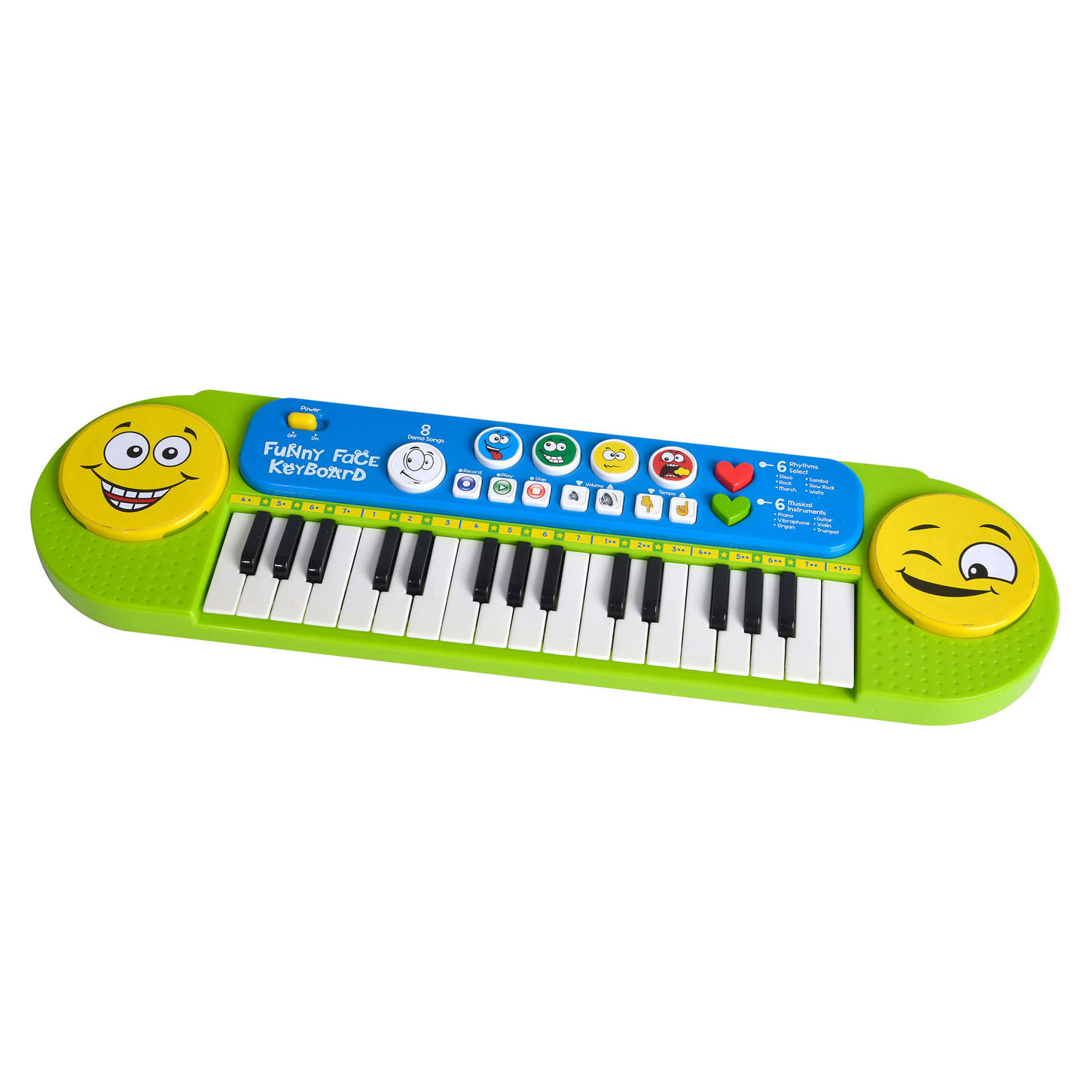 My Music World Smiley Keyboard