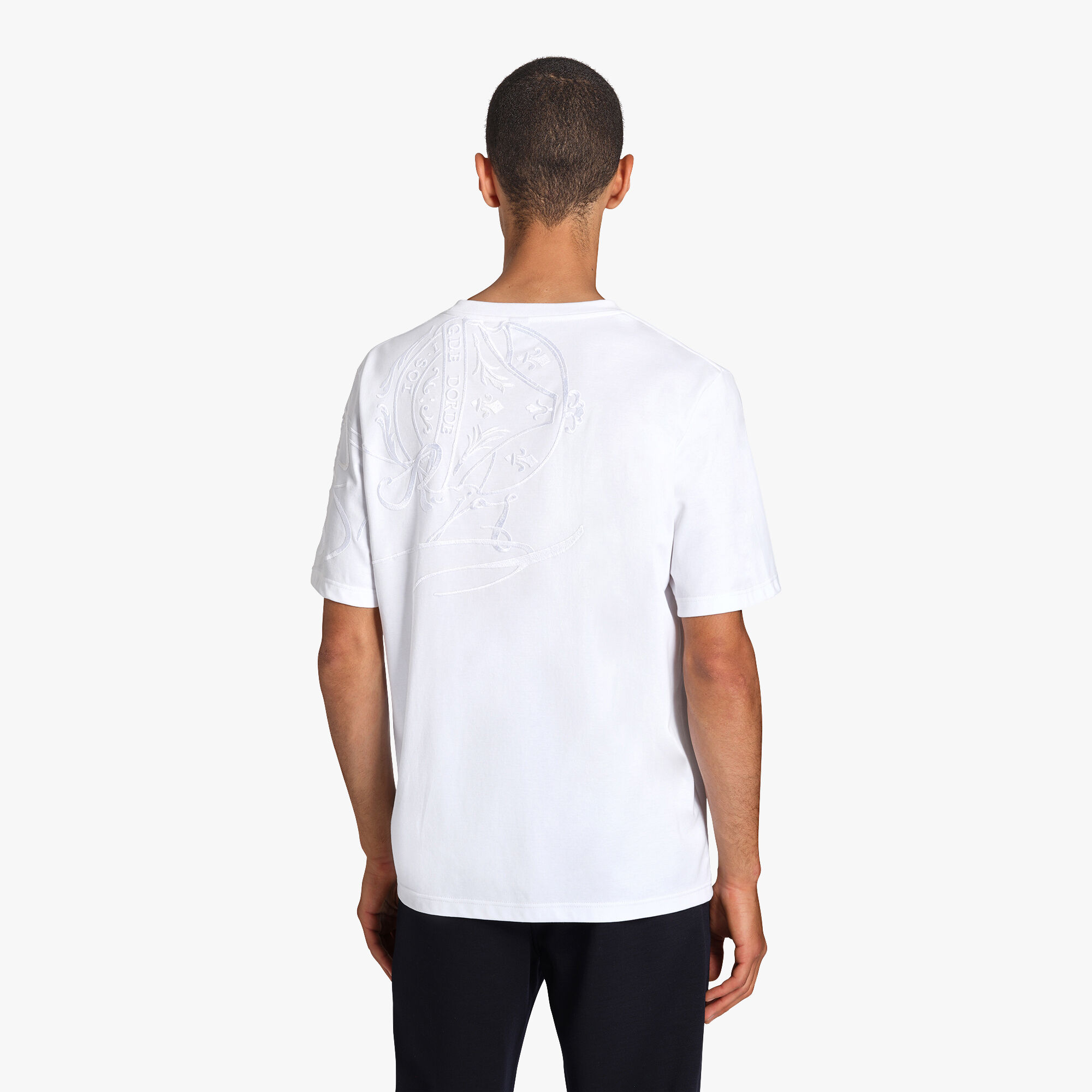 T-Shirt Avec Broderie Scritto