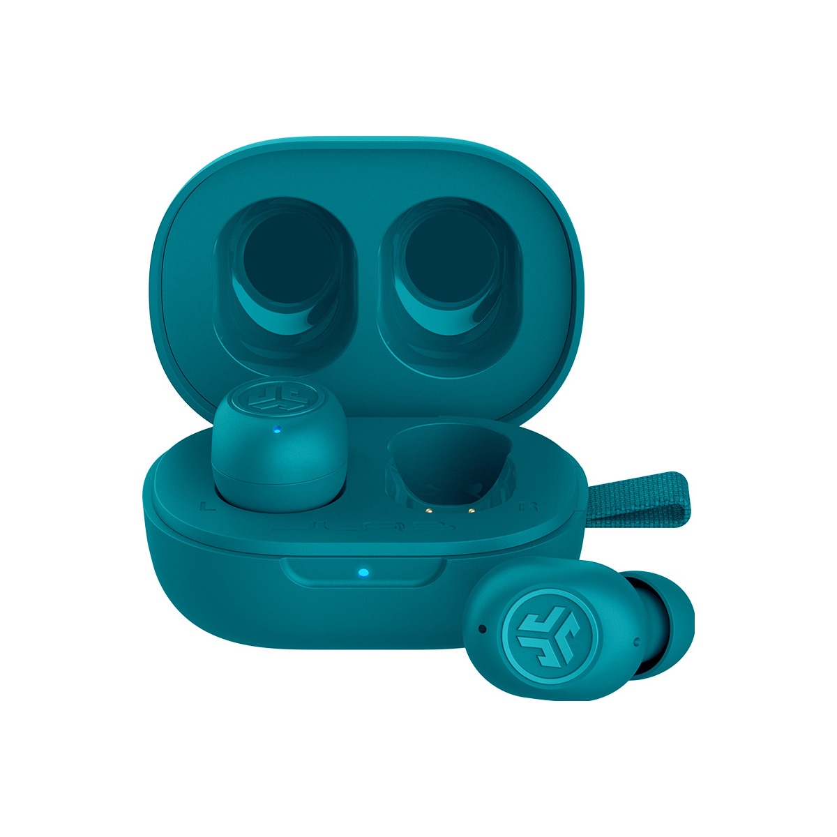 JLab Jbuds Mini helt trådløse in-ear hodetelefoner (aqua)