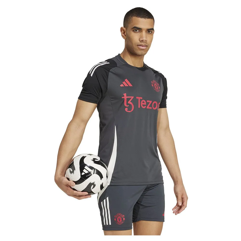 Camiseta de treino de manga curta adidas Manchester United 24/25 EU