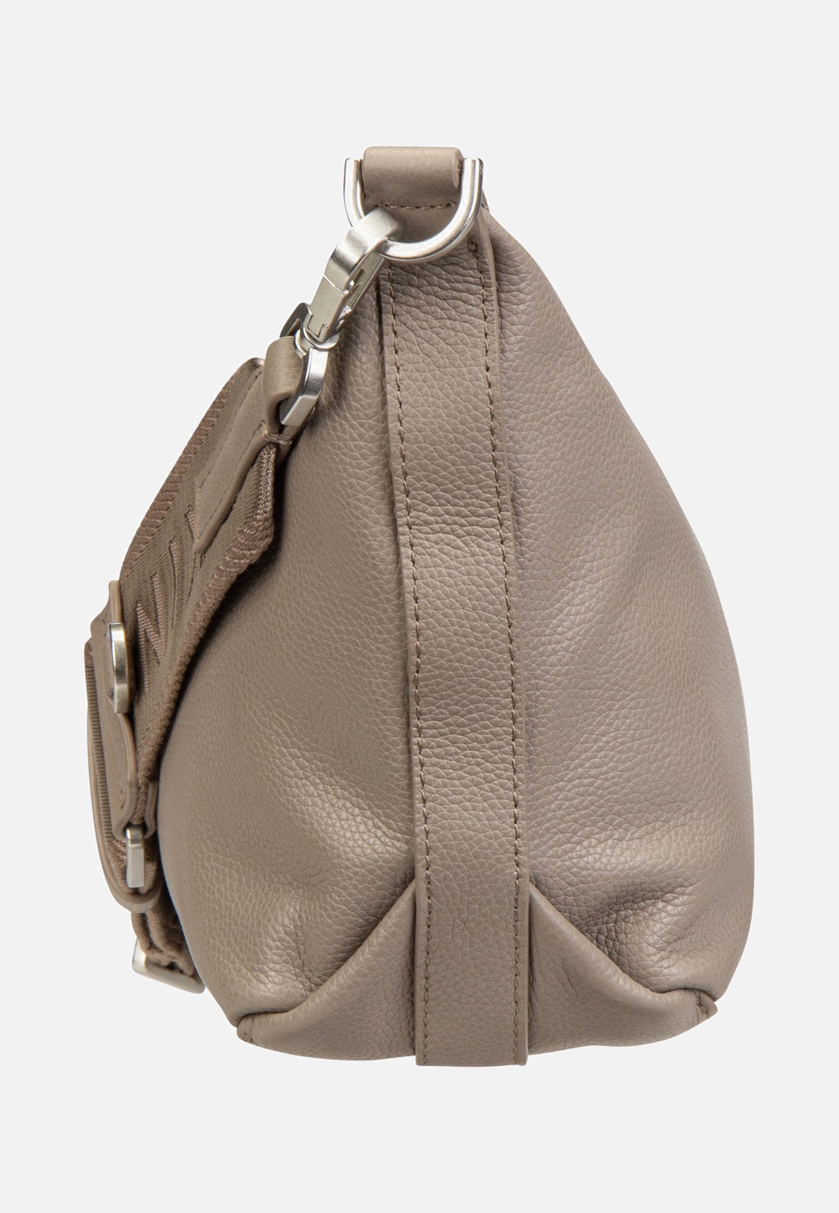Paris S Small Pebble Neutral Grey - Crossbody Bag