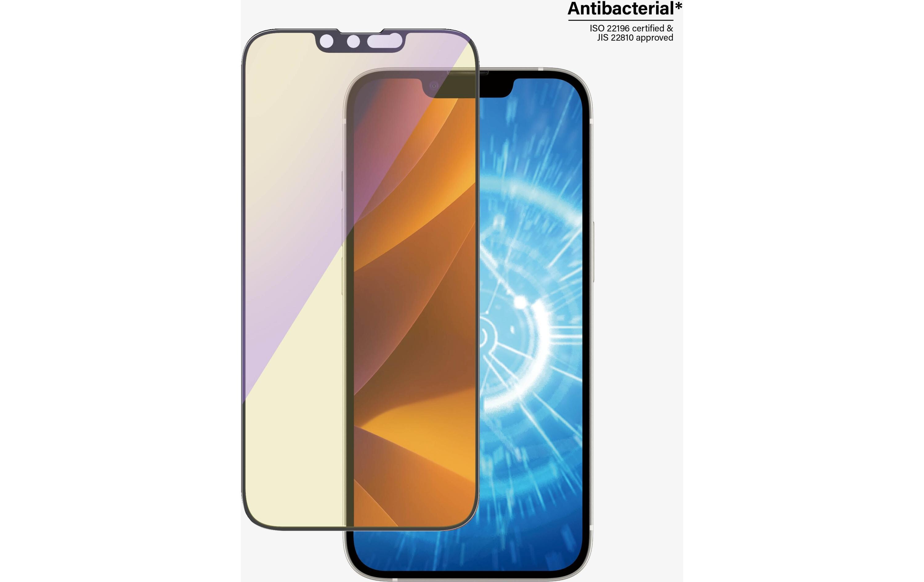 Displayschutz Ultra Wide Anti Bluelight iPhone 13/13 Pro/14Anti Bluelight Schutzfolie mit Applicator für das Apple iPhone 14/iPhone 13/iPhone 13 Pro
