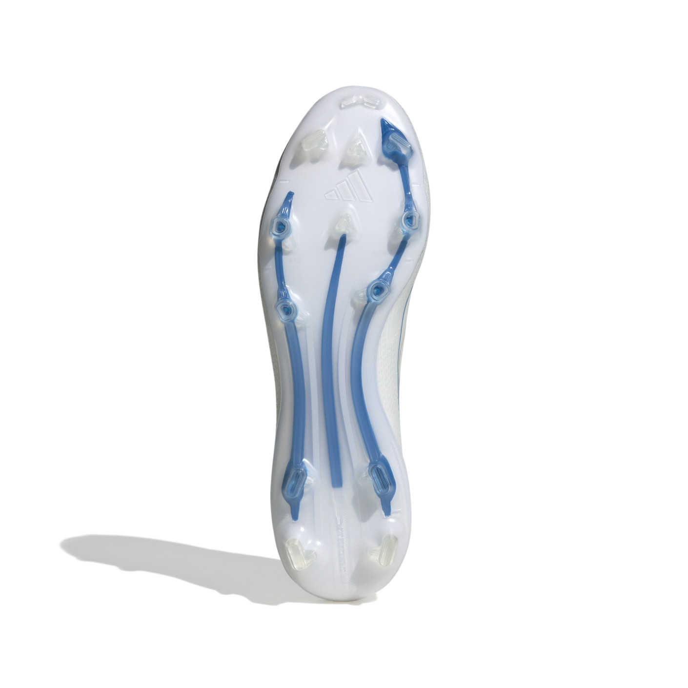 Adidas F50 Pro Gras Voetbalschoenen (FG) Wit Blauw Zilver