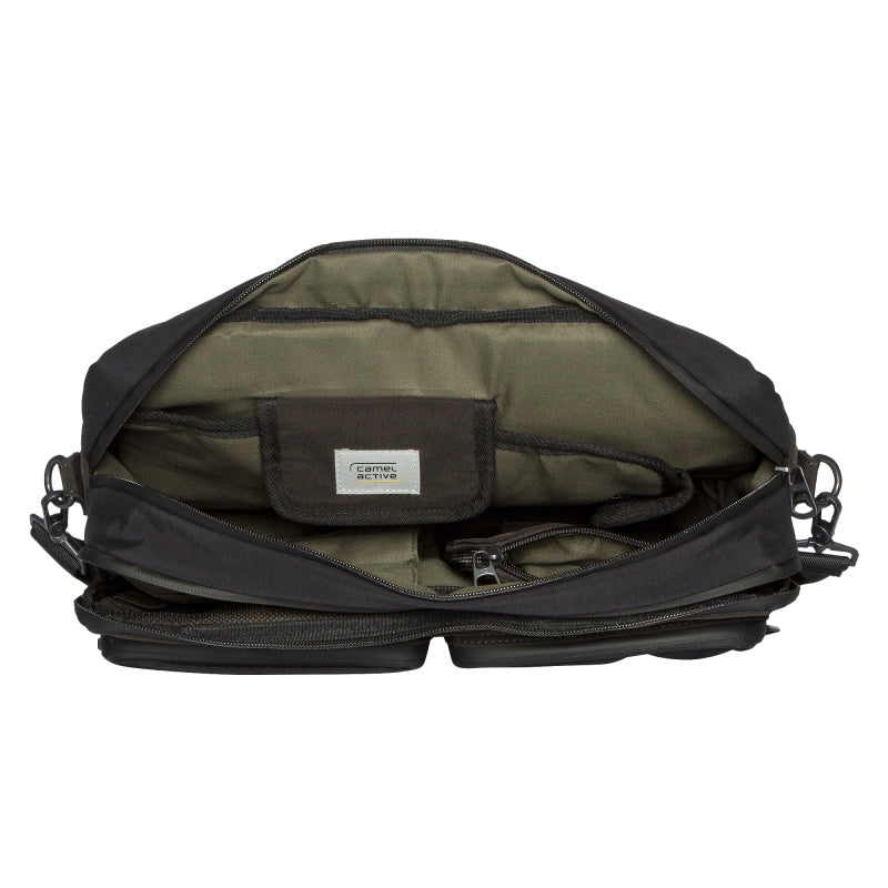 Camel Active Brooklyn Laptoptas Black/Khaki