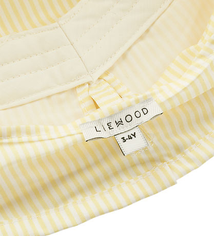 Liewood Bademütze - Damona - UV40+ - Stripe Limonade/Creme De La