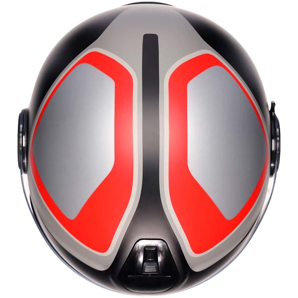 AGV - Casque Eteres Scaglieri Noir / Gris / Rouge / Mat