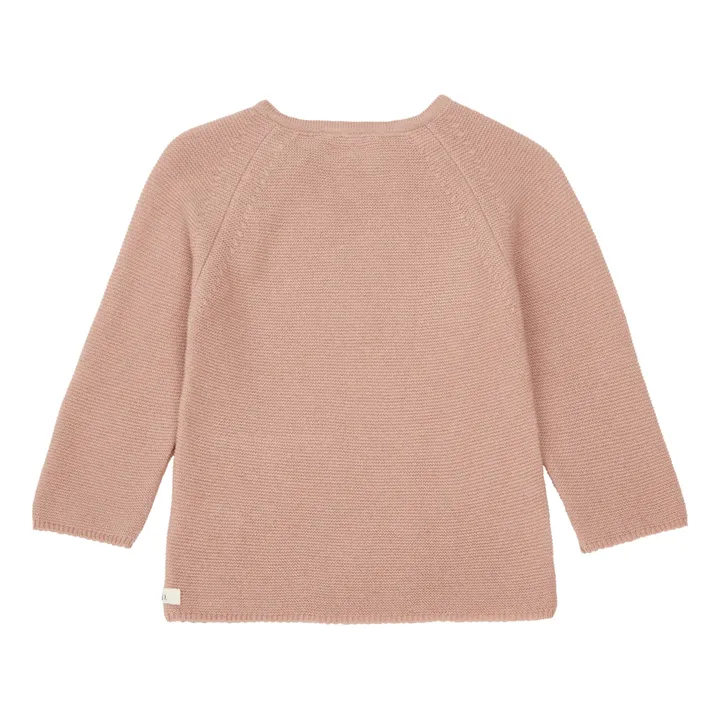Búho Pull Coton Bio | Vieux Rose