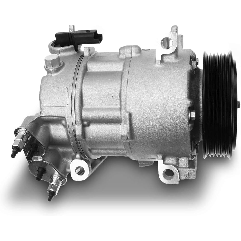 : Frankberg Compresseur de Climatisation avec attelage Compatible avec C3 Aircross II 2C 2R C4 Cactus Berlingo EC ER 2008 I CU 3008 MPV 0U 5008 0E 0U Remplacer# 9675655880, y compris huile prép