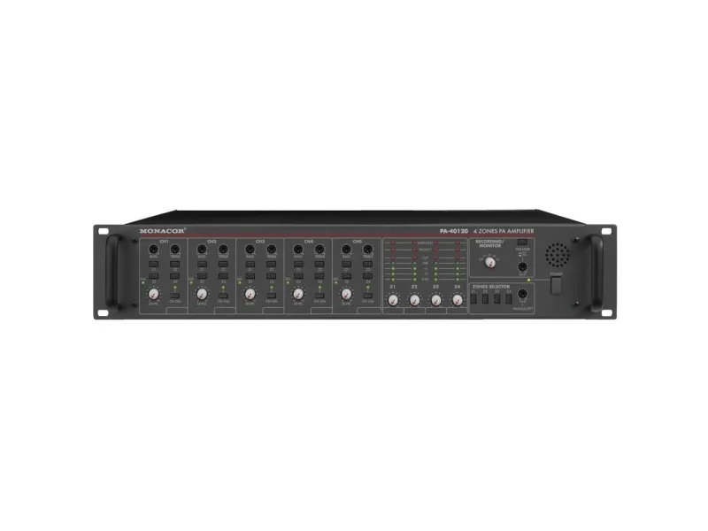 PA-40120 4-zone mono mixing amplifier