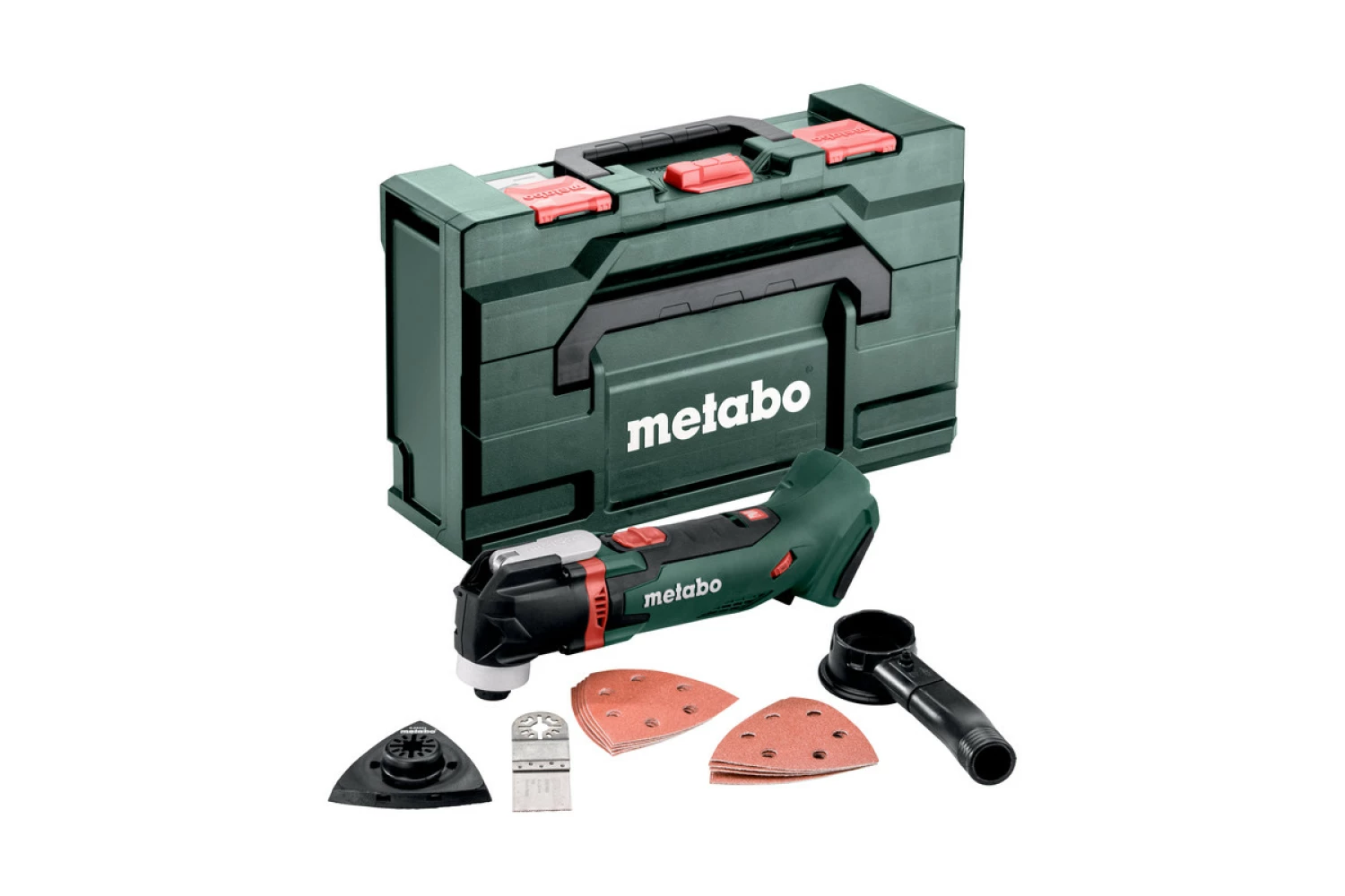 Metabo MT 18 LTX 18V Li-Ion Accu multitool body   14 delige accessoireset in metaBOX