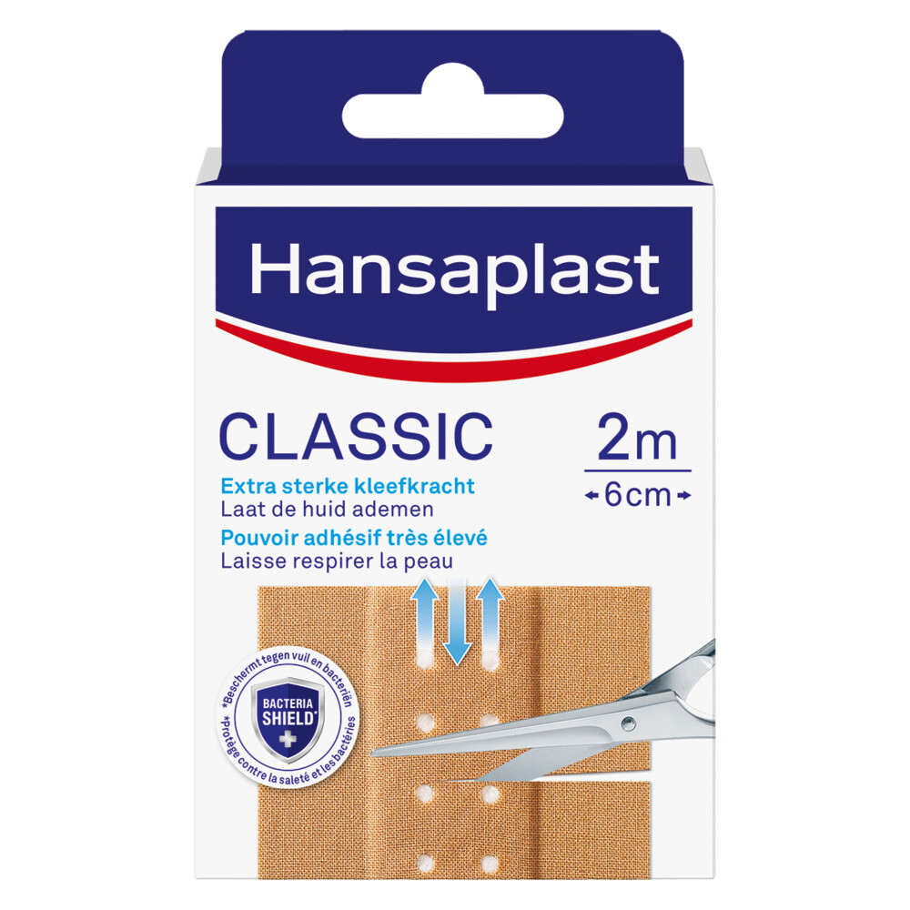 2x Hansaplast Classic Pleisters 2 meter