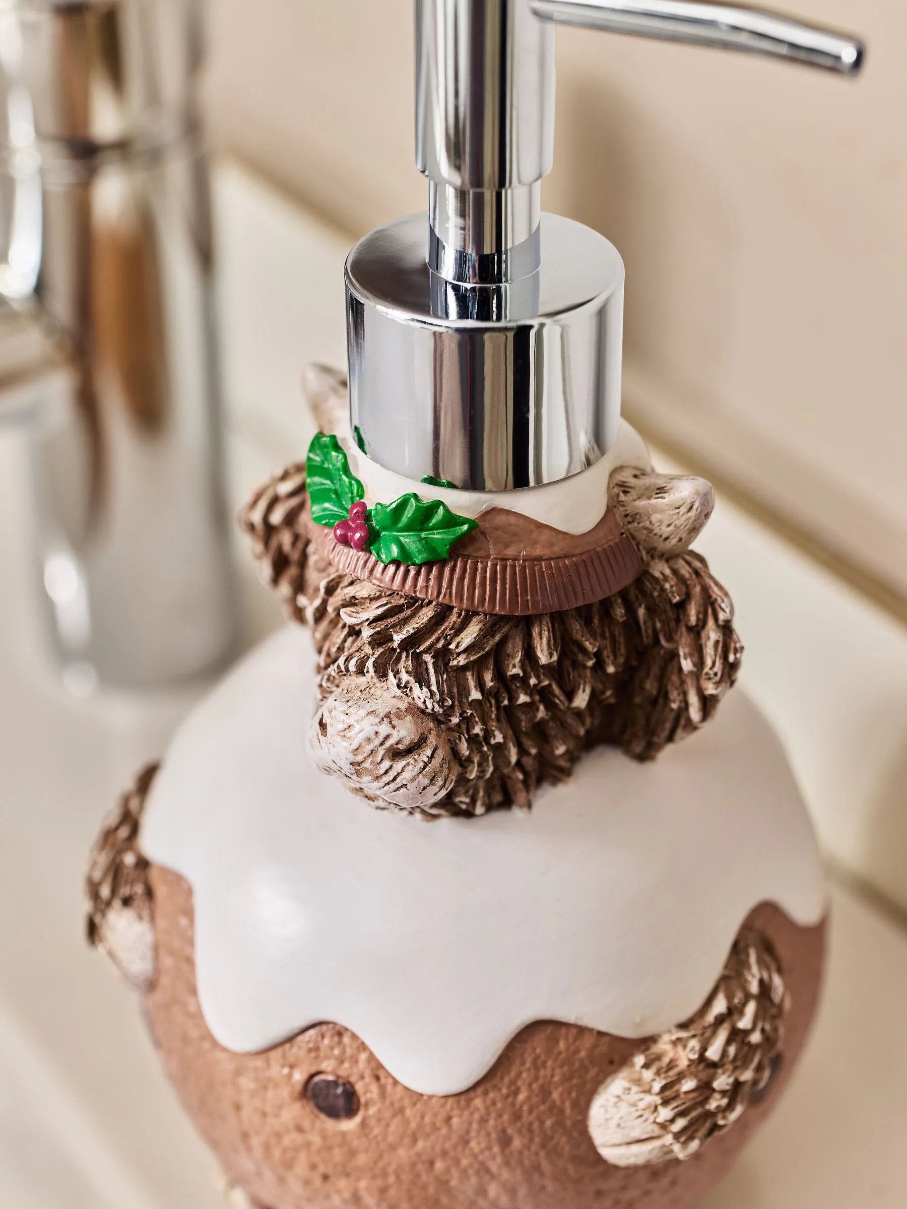 Hamish Kerstmis Pudding Zeepdispenser
