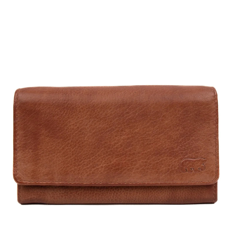 Bear Design Dames Portemonnee Sigrid Cognac
