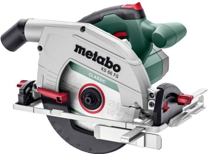 Metabo KS 66 FS-M Cirkelzaag in MetaBox - 1500W - 190mm
