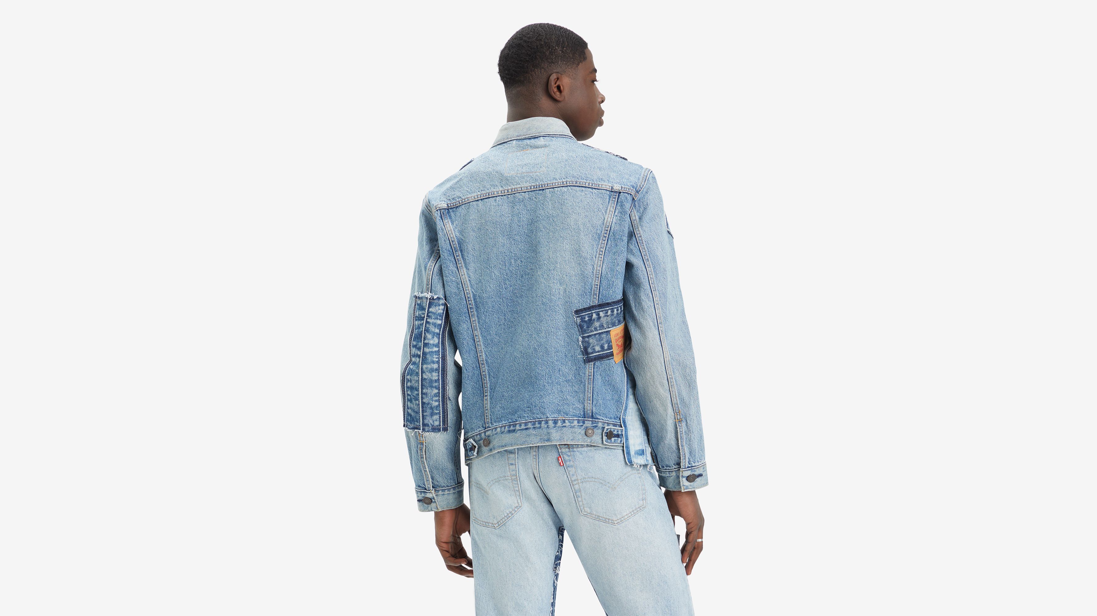 Veste Trucker - Delightful Occurrence Dx - Bleu