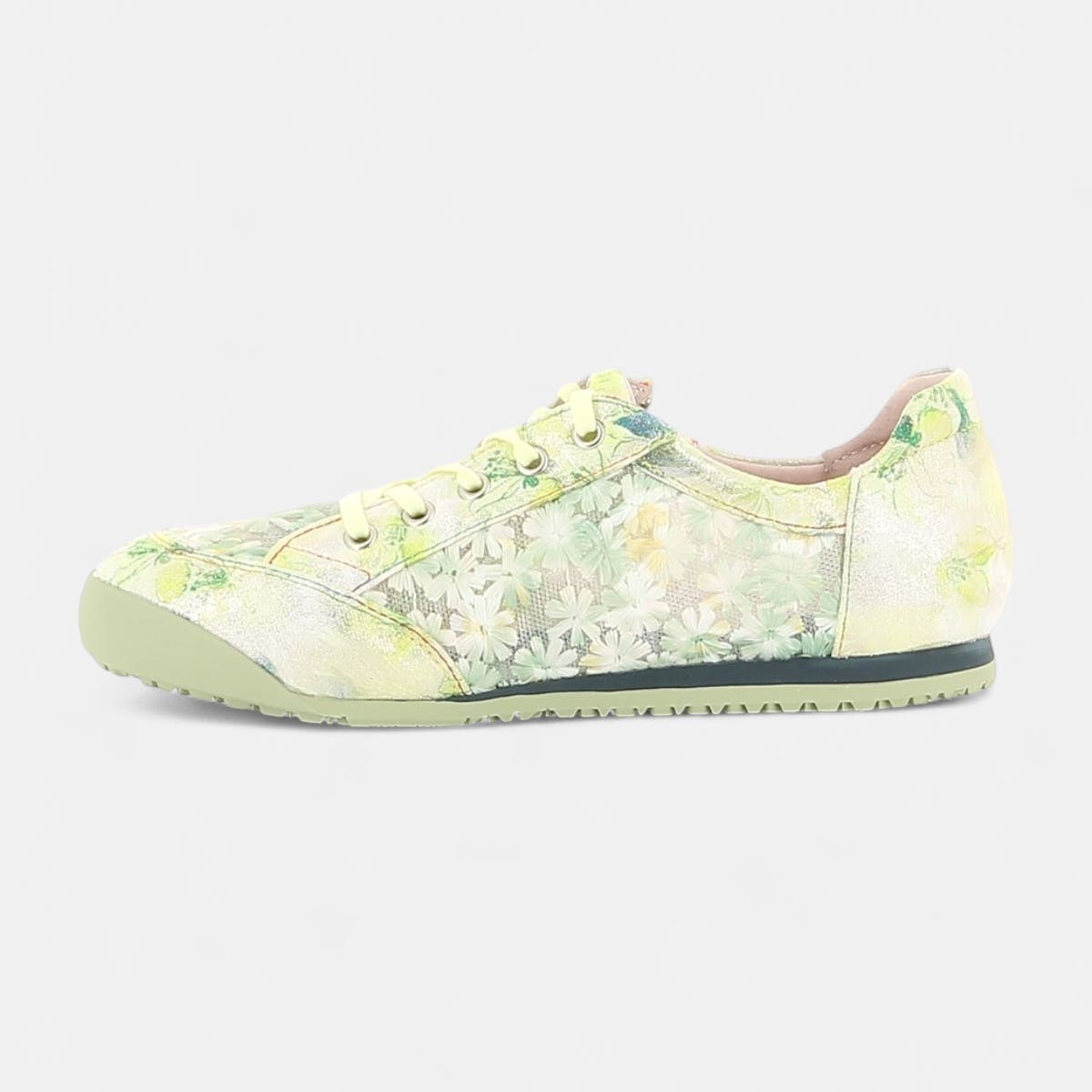 Baskets basses Femme jaune