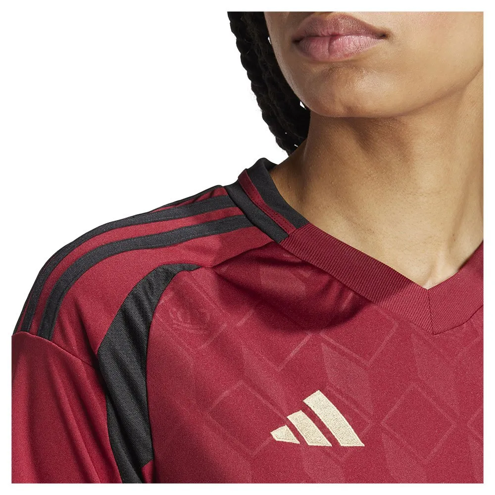 Camiseta feminina de manga curta adidas Bélgica 23/24 Home