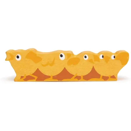 tender leaf toys Holztier Küken