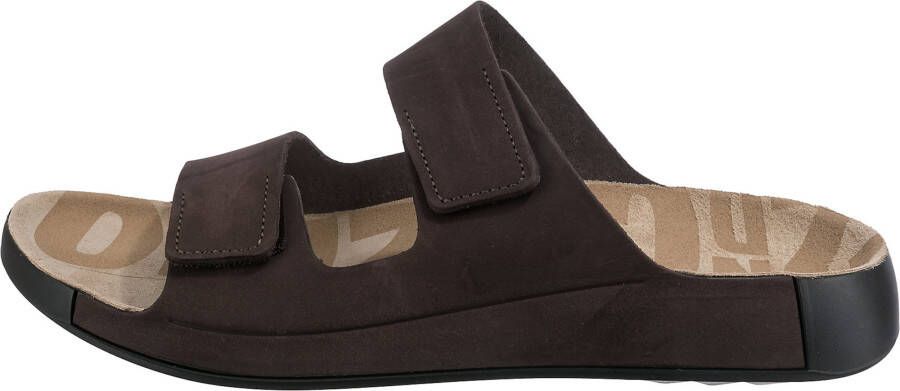Ecco 2nd Cozmo nubuck slippers bruin