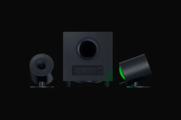 Razer Nommo V2 - Højttalersystem - til PC - 2.1-kanal - trådløs - Bluetooth - USB