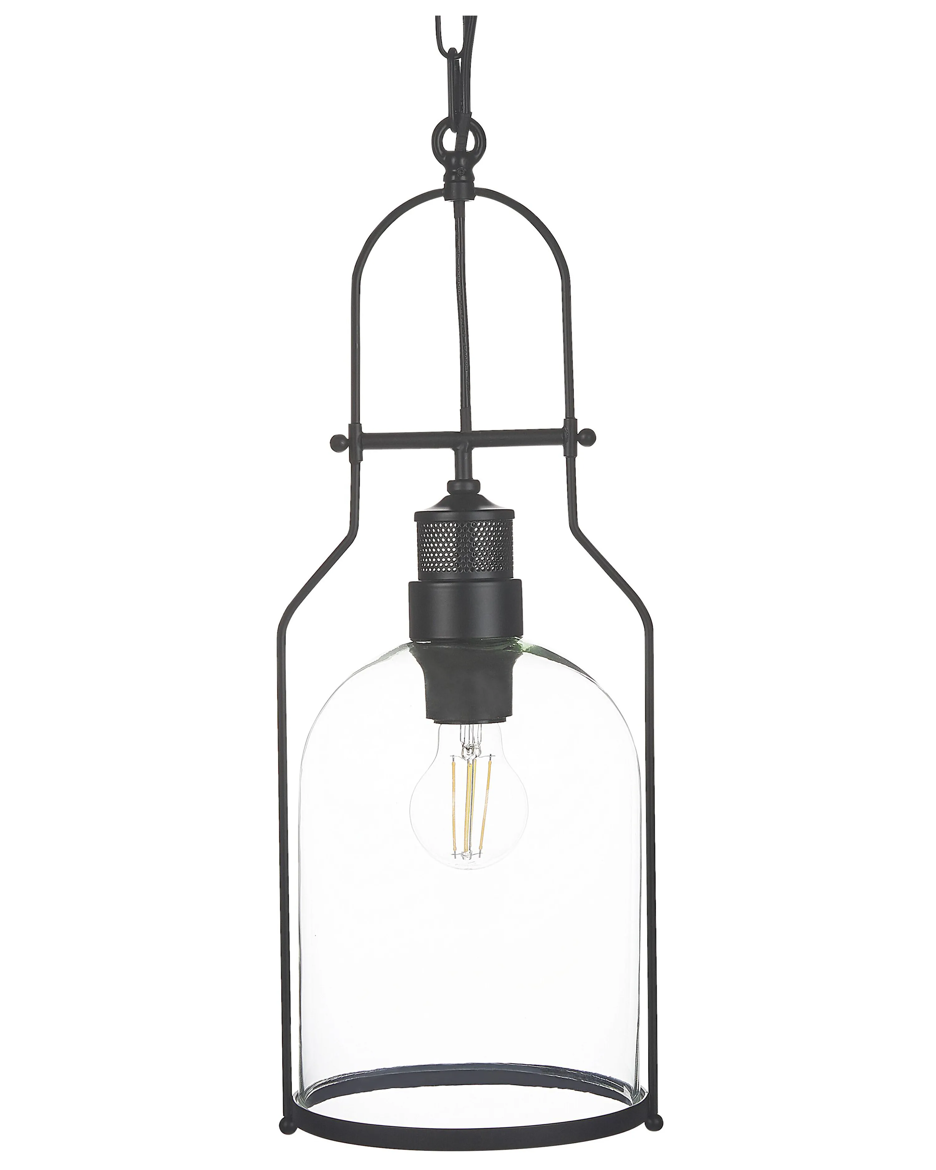 Hanglamp BASHILO Metaal Zwart