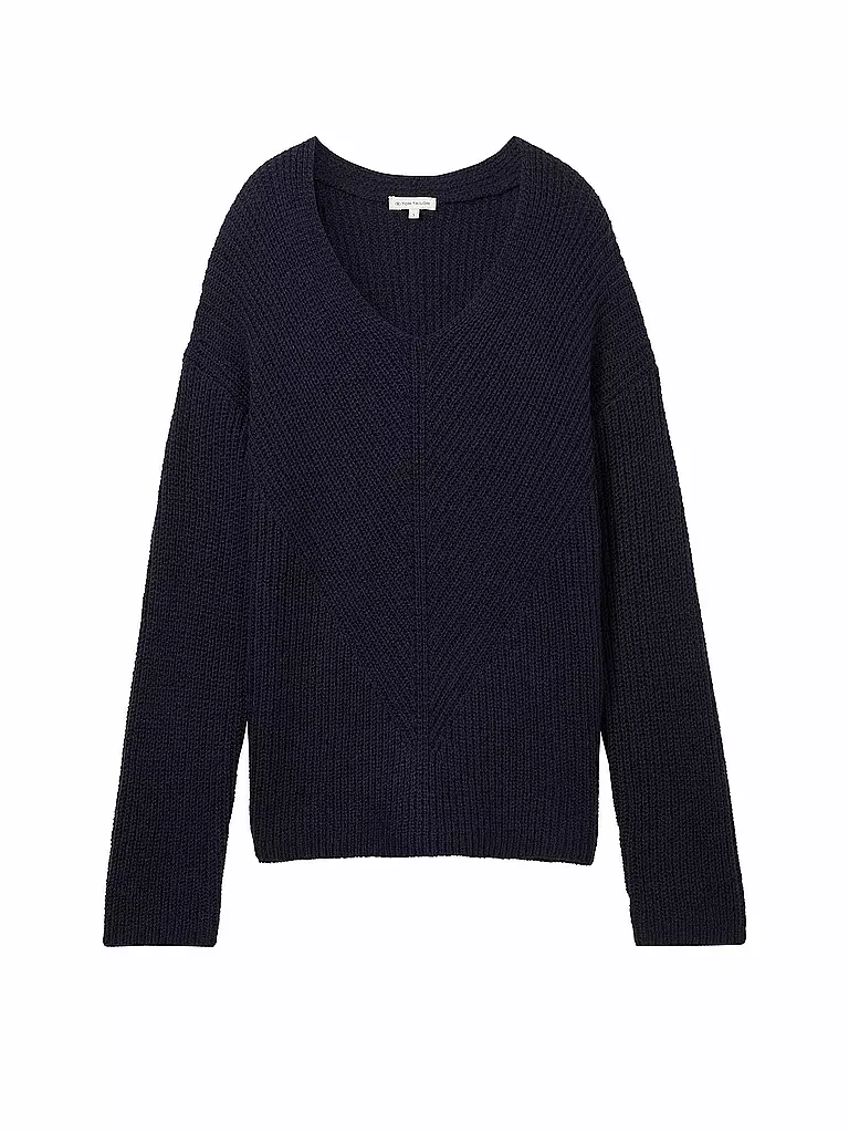 TOM TAILOR Pullover dunkelblau