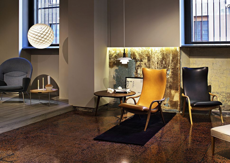 Carl Hansen & Son CH008 salontafel 78 zwart eiken