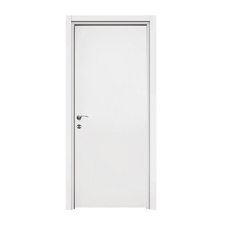 Bloc-porte Exmoor blanc H.204 x l.83 cm, poussant droit